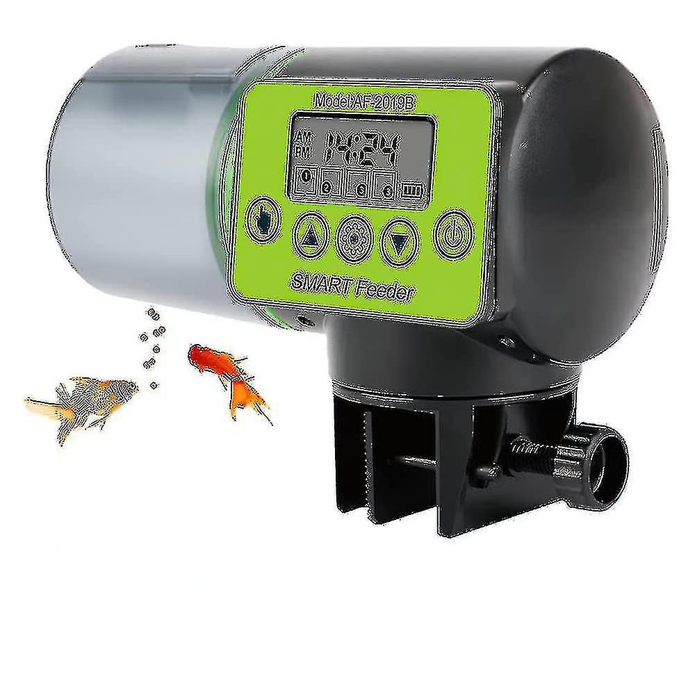 Aquarium Fish Food Vending Machine With Lcd Display And Power