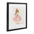 thumbnail image 2 of Stupell Industries Cottage Little Princess with Crown Black Framed Print Under Glass, 13 x 13, by Creative Studio, 2 of 8