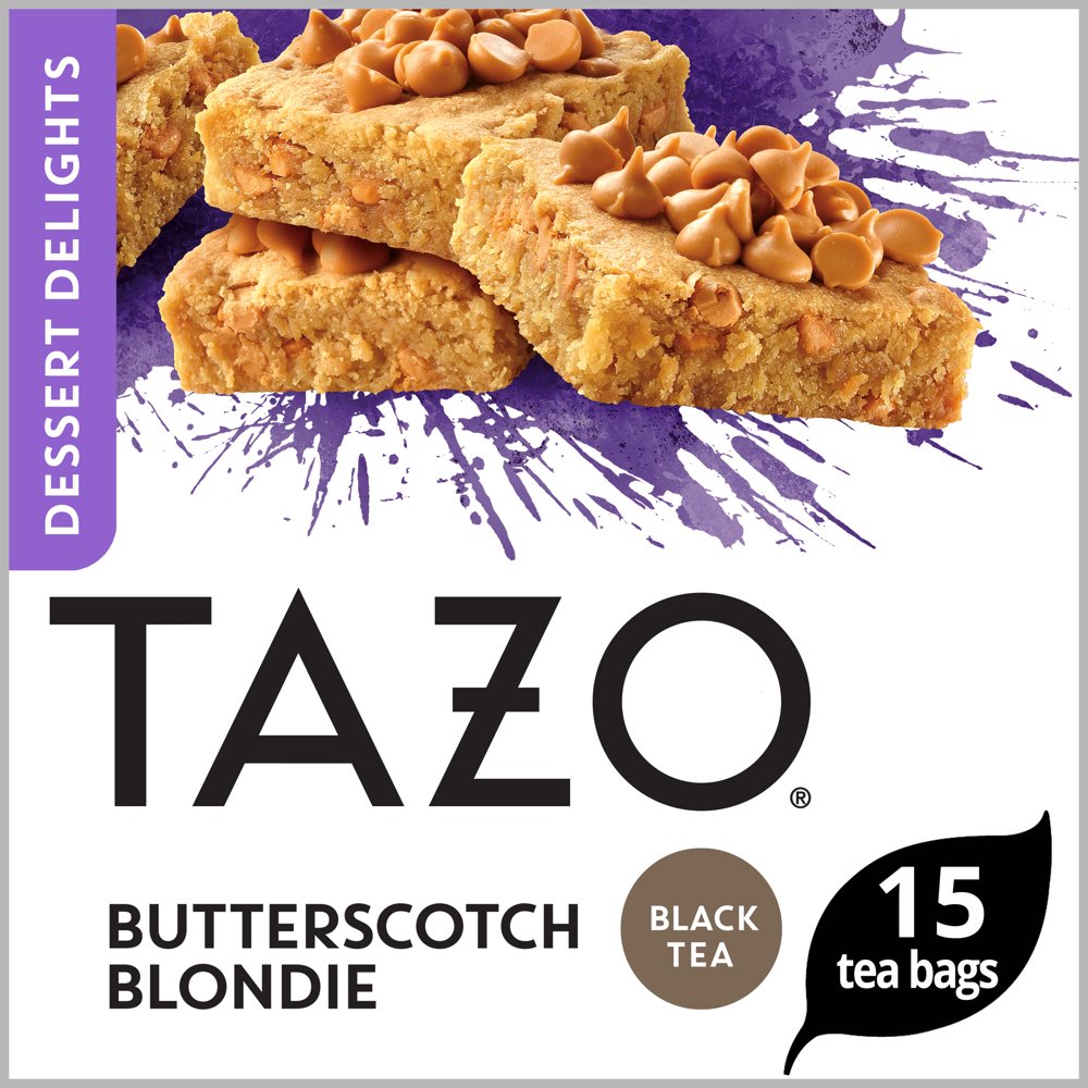 TAZO Dessert Delights Butterscotch Blondie Tea 15 Count