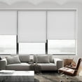 thumbnail image 3 of LazBlinds Cordless Cellular Shades, Light Filtering Honeycomb Shades for Home, Thermal Insulation Noise Reduction Blinds for Windows, 22'' W x 64'' H, White, 3 of 6