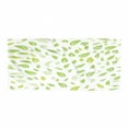 thumbnail image 1 of Leaf Sports Towel, Various Types of Green Fresh Leaves Illustration with Garden Summer Season Graphic Design, Soft Lightweight Absorbent Compact Microfiber for Beach Yoga Gym, Green, by Ambesonne, 1 of 2