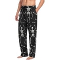 thumbnail image 5 of FREEAMG Racoons Family Pattern Men's Pajama Pants Sleepwear Lounge Pajama Bottoms, 5 of 7