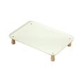 thumbnail image 5 of Fzaqwen Raised Pet Feeder Stand Cat Bowl Stand for Automatic Pet Feeder Pet Supplies Cream 37x26.5x8cm, 5 of 9