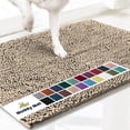 thumbnail image 1 of Muddy Mat® AS-SEEN-ON-TV Tapete para puerta y alfombra para mascotas de microfibra altamente absorbente, área lavable gruesa antideslizante y tapete de baño de chenilla suave para cocina, baño, dormit, 1 of 5