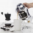 thumbnail image 4 of Mocha Hand-Cranked Coffee Machine Robot Star French Coffee Maker Machine,24cm High, 4 of 5