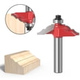 thumbnail image 3 of Fairnull Router Bit Sharp Edge High Strength Alloy 8mm Round Shank Carbon Steel Router Bit for Woodworking Engraving Trimming, 3 of 10