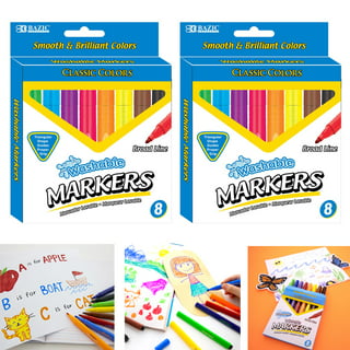 Glokers Jumbo Washable Dot Markers for Kids (10 Colors) Washable, No Mess Preschool Daub Tubes - Children Easy-Grip Art Dobber Dabbers - Great for