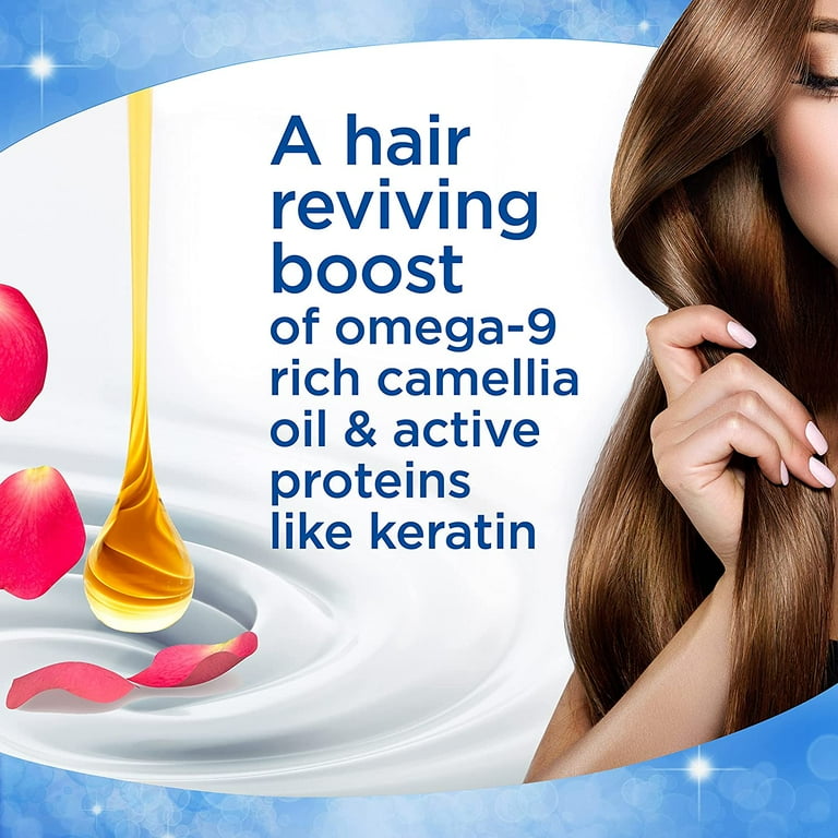 Finesse Restore + Strengthen 2in1 Shampoo + Conditioner, 13 oz