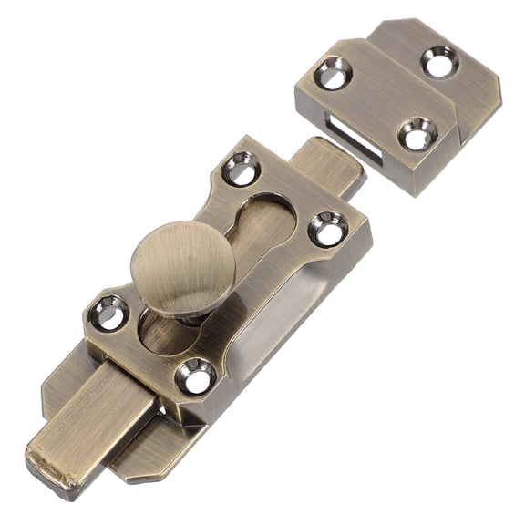LOLIPPYY French Door Lock Latch Security Lock Olive Green Zinc Alloy 1Pack