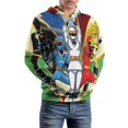 thumbnail image 5 of Power Rangers Unisex Sweatshirts Loose Pullover Sweater Hooded Hoodie 3D Printing Jacket Winter Fall Clothes S, 5 of 7