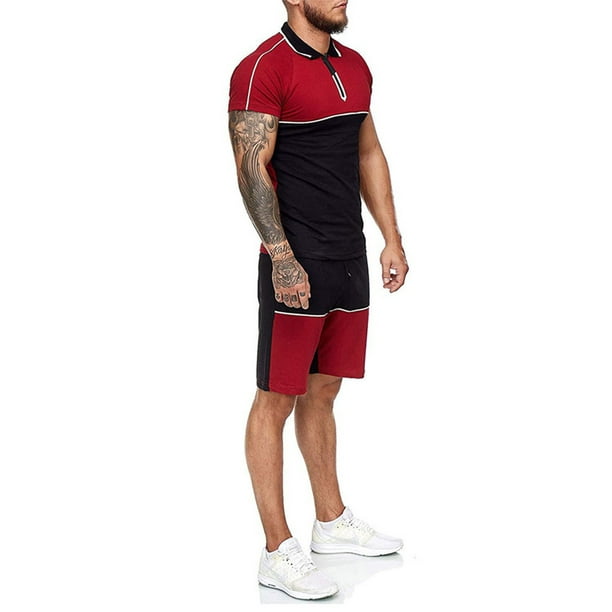 jogging suit short set