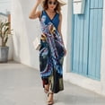 thumbnail image 6 of Octopus in The Mysterious Ocean Sleeveless Dress Woman Fashion Long Dresses Women's Summer Suit Dress 2025, 6 of 7
