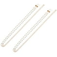 thumbnail image 1 of EeaseCA 2Pcs Women Eyeglass Chain Pearl String Eyewear Retainer Strap Eyeglass Holder, 1 of 7