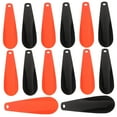 thumbnail image 4 of WORGEOUS 14pcs Shoe Horn Plastic Lazy Shoe Helper Travel Hoe Horns for Women Men Elderly, 4 of 8