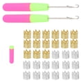 thumbnail image 4 of Dreadlocks Crochet Hook Set, Dreadlock Needle Tool Portable Braiding Hair Tools  For Beauty Salon, 4 of 8
