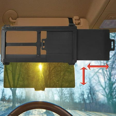 blocker glare sun visor extending way