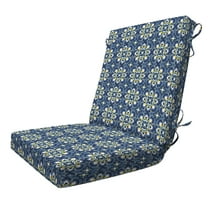 Medina Medallion Blue Essentials Dining Chair Cushion