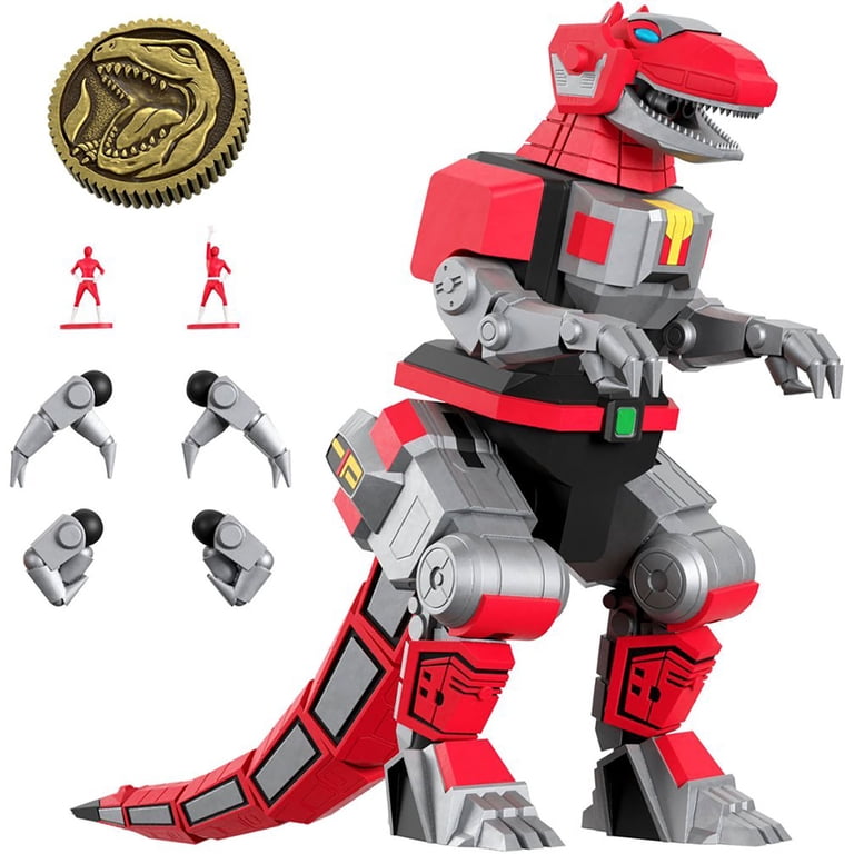 Super7, Action Figure, Tyrannosaurus Rex Zord, 8 Inch - Walmart.com
