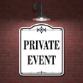 thumbnail image 2 of Private Event WB Aluminum Composite Sign, 2 of 10