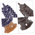 thumbnail image 5 of Estatua Adornos De Torre En Miniatura 2 Piezas Pagoda Hexagonal Cerámica En Miniatura Jardín Zen Accesorios Al Aire Libre Decoración, 5 of 5