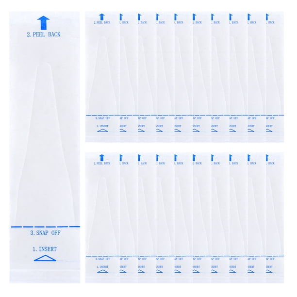 100 fundas desechables para termómetro digital, blancas, para uso oral, rectal y axilar.