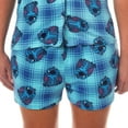 thumbnail image 5 of Disney Stitch Pajamas Women's Plaid All-Over Design Notch Collar Sleep Set, 5 of 6