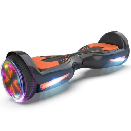Bluetooth Hoverboard with Pearl Skin 6.5 Self Balancing Scooter with Wireless Speaker for Music with LED Light up Pedal and Wheels for Fun