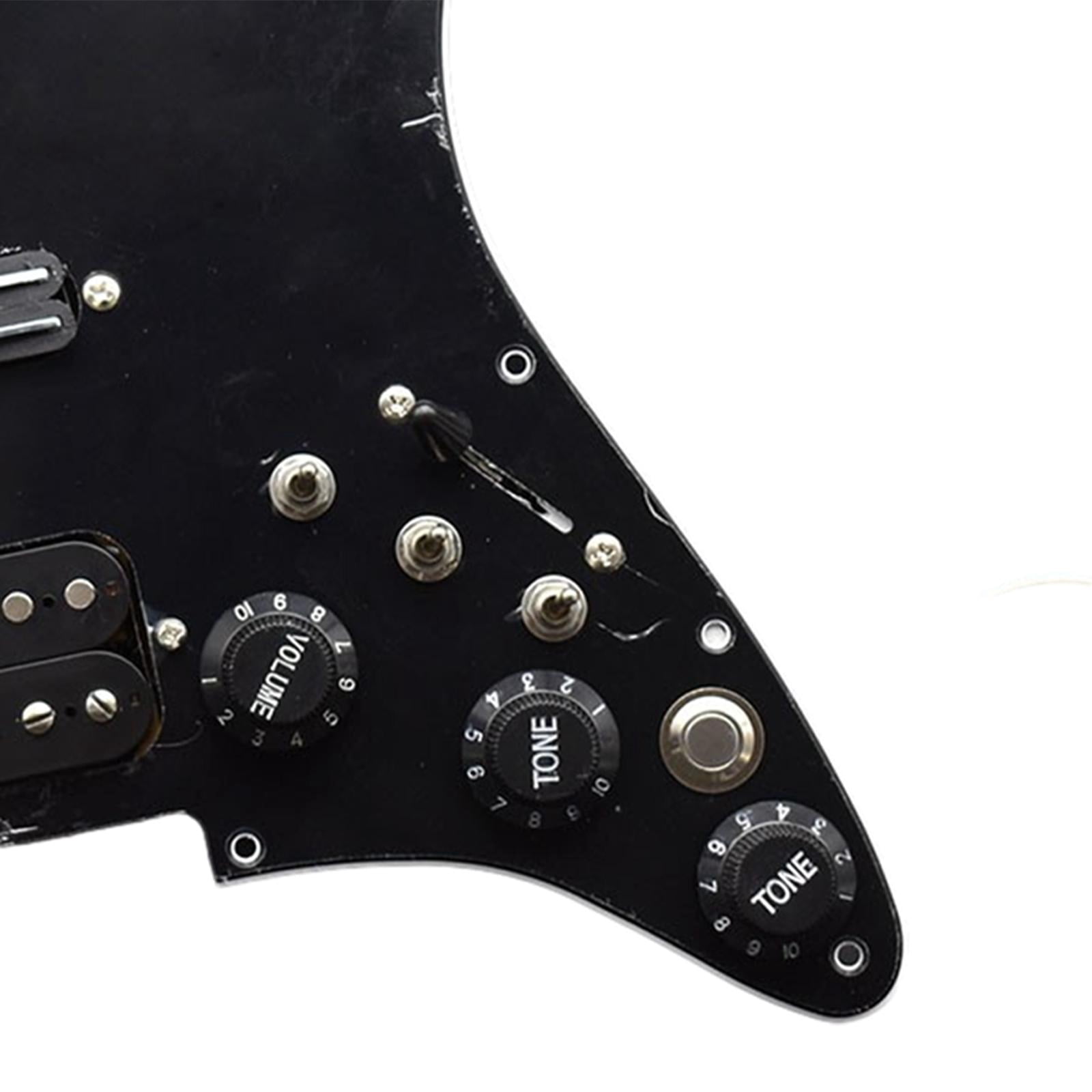 Guitar Pickup Electric Guitar Pickguard Pickup Right Wear Resistant Electronic Components Guitar Pickguard for Acoustic Electric Guitars Accs