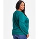 thumbnail image 2 of Tommy Hilfiger Womens Polar Bear Pullover Sweater, darkgreen, Plus Size, 2X, 2 of 2