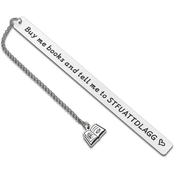 Funny Spicy Bookmark for Women Book Lover Bookish Nerd Bookworm Gifts Christmas Stocking Stuffers Birthday Book Club Gifts for Friends BFF Reading Present Metal Dirty Bookmarks for Adults Women Her