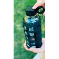 thumbnail image 5 of purifyou Premium 22 oz Reusable Glass Water Bottles with Time and Volume Markings, Non-Slip Silicone Sleeve & Stainless Steel Lid Insert, for Water, Milk, Juice, 5 of 6