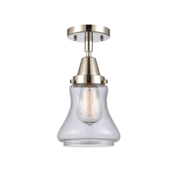 Innovations Lighting - Bellmont - 1 Light Flush Mount Polished Nickel Finish