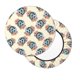 thumbnail image 2 of Balery 70s Disco Ball Fundas de asiento para taburete de bar redondo de tela de terciopelo ajustables que protegen de arañazos y manchas para sillas de 14 a 17 pulgadas.-12 inch, 2 of 7