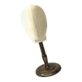thumbnail image 4 of 53cm Cabeza de Peluca Soporte de Maniquí para Pelucas Sombrero Fabricación de Gorras Gafas 5 Negro medio Macarena cabeza de maniquí con soporte, 4 of 8