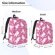 thumbnail image 2 of Easygdp Cute Poodle Dog Mochila de Lona Resistente para Laptop, Compatible con Laptops de 15 a 17 pulgadas, Ideal para Escuela, Trabajo y Viajes-Small, 2 of 5