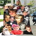 thumbnail image 3 of Manta estampada Titanic Leonardo DiCaprio, manta cálida, suave y cómoda, manta de cama de viaje para el hogar, manta de picnic, regalo de cumpleaños, 3 of 4
