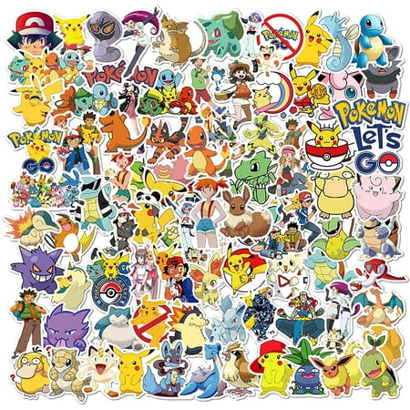 Cute Stickers Pack Pcs Pokemon Stickers for Suitcase Skateboard Laptop Fridge Phone Styling Decal | Canada