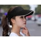 thumbnail image 5 of Gorra con visera Anti UV Gorra con visera para mujer Viseras para el sol para hombre Visera de playa antisol,Black, 5 of 5