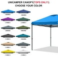 thumbnail image 3 of Canopy Top UNICAMPER, 10 x 10 pies, impermeable con rejilla de ventilación, azul, 3 of 7