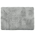 thumbnail image 1 of Nestl Super Soft Shaggy Bath Rug, Absorbent Bathroom Rug, 32" x 48", Silver, 1 of 5