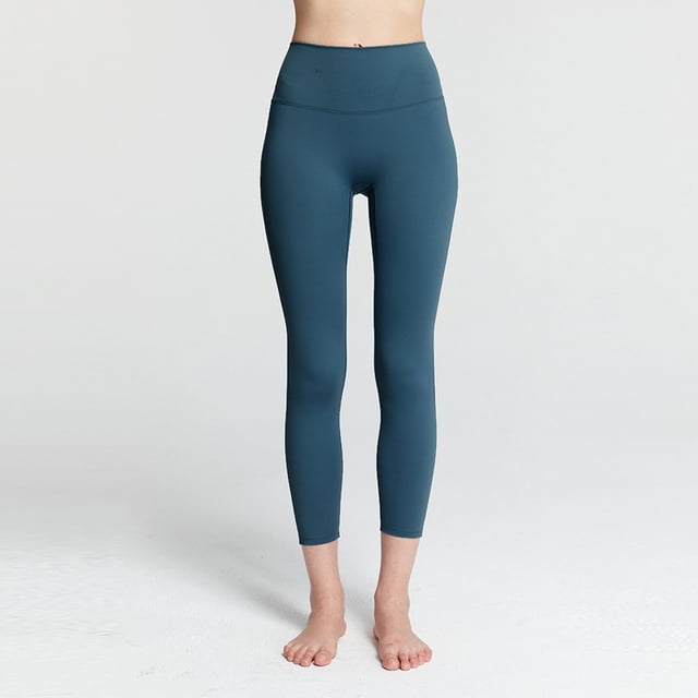 WILLBEST Pantalones de Yoga de Cintura Alta Para Mujer, Mallas Suaves y Elásticas Para Correr, Fitness, Cómodas, Transpirables y Absorbentes. Grande