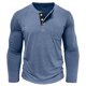 thumbnail image 5 of pstuiky manga larga para hombre, Camiseta deportiva y de fitness para hombre, de color liso, cálida y ajustada, con cuello semialto y manga larga. tops de invierno para hombre xxxl, 5 of 6
