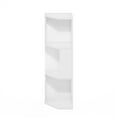 thumbnail image 3 of Furinno Econ 3-Tier Freestanding Corner Shelf Bookcase, Bookshelf, White, 3 of 6