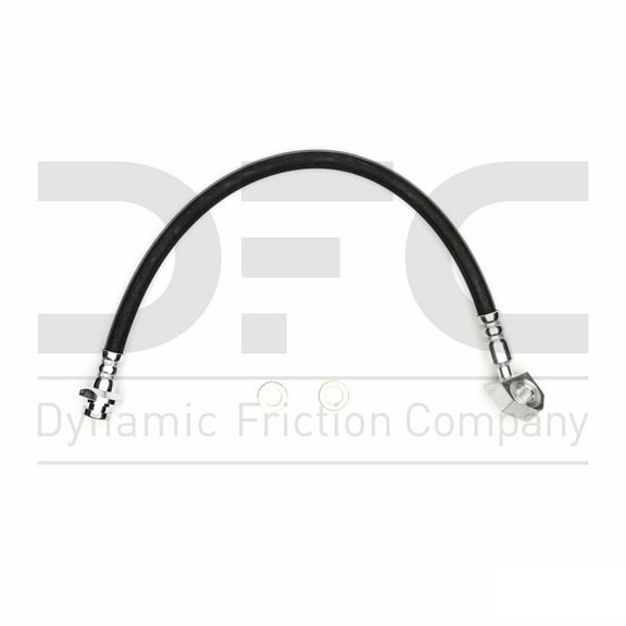 Front Left Dynamic Friction Company Brake Line Hose 350-67024 For 1986 Nissan 720, 1986-1994 Nissan D21, 1986-1997 Nissan Pickup