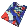 thumbnail image 5 of Mobile Suit Gundam Shirt 3d Printed T Shirt Crewneck Short Sleeve Top Tees For Mens, 5 of 8