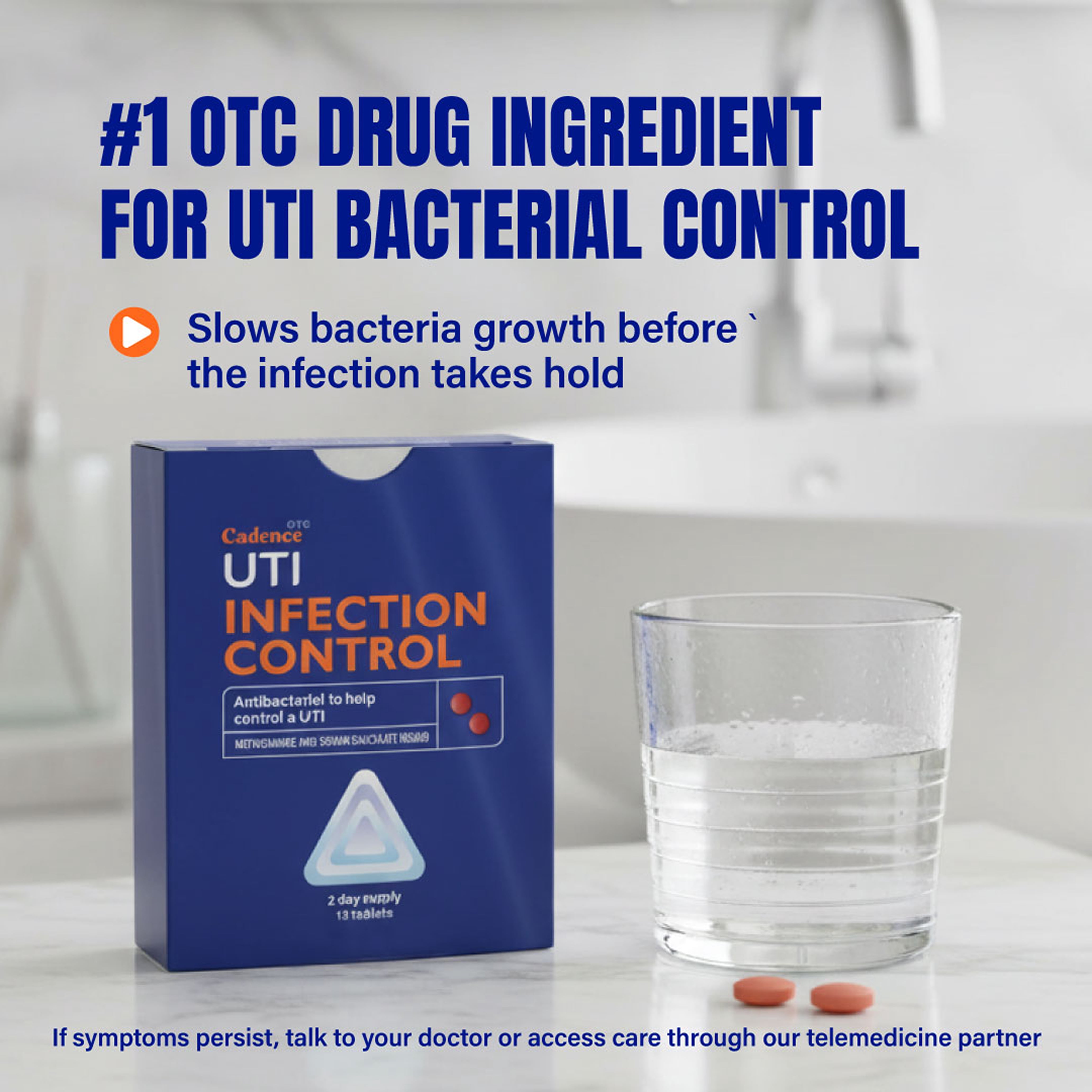 Cadence OTC UTI Emergency Relief Kit