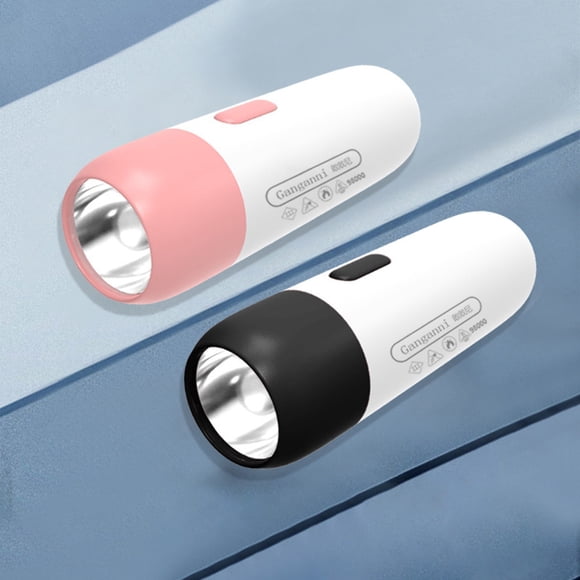 Linterna LED recargable de 1000 lúmenes - 3 modos, impermeable IPX5, luz USB-C portátil para acampada y senderismo - negra, 4,05 pulgadas