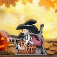 Kyursd All Halloween Decoration Clearance!Wooden Halloween Witch