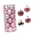 thumbnail image 1 of Adornos navideños irrompibles con cordón Rosado, 1 of 9