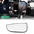thumbnail image 1 of Left or Right Side Heated Car Door Wing Mirror Glass Auto Rearview Rear View With Base For Dodge Ram 1500 2500 3500 2010-2020 1pc Left-Small, 1 of 6